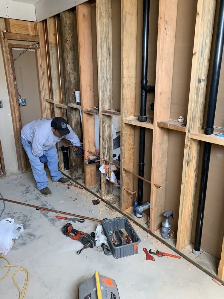 Commercial rough-in plumbing for Commercial Plumbing in Perkiomen